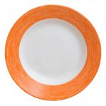 Тарелка d=220 мм. 400 мл. глубокая, оранжевая Color Days /24/ Arcoroc