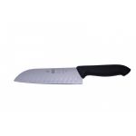 Нож шеф Японский 180/310 мм. черный. с бороздками HoReCa Icel /6/ Icel