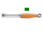 Нож для вырезания сердцевины d=20 мм. зеленая ручк